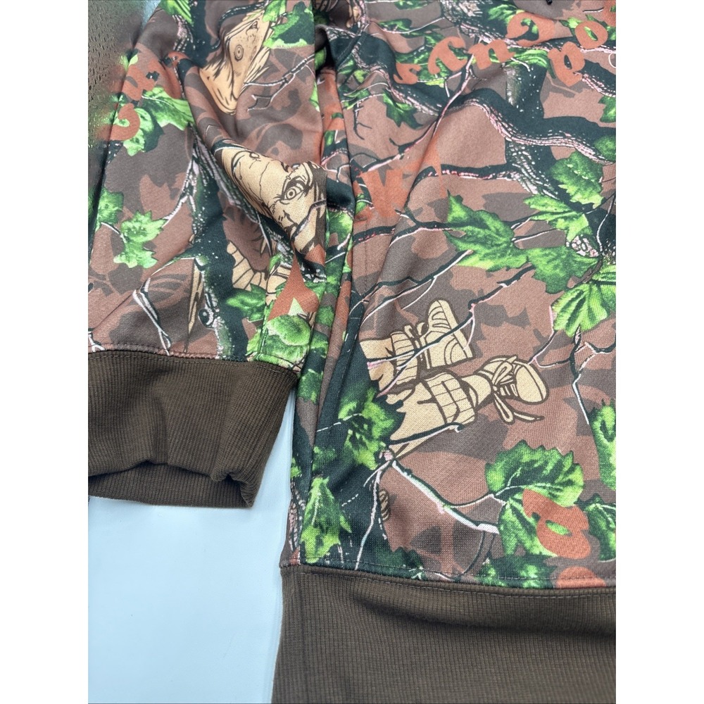 Men's Size XL Licensed Childs Play Chucky Good Guys Camouflage Hoodie‎ NWT - Picture 9 of 14